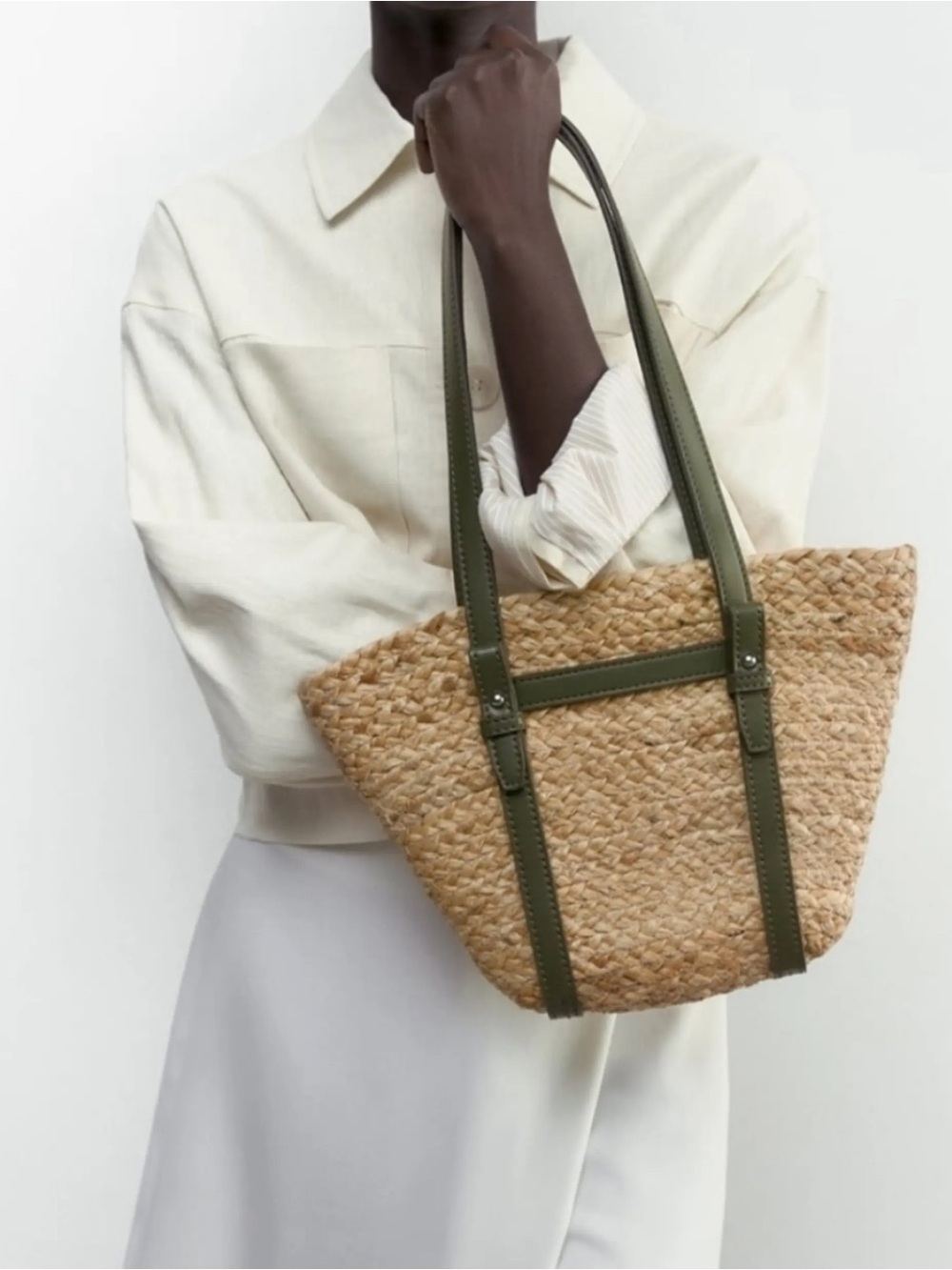 ZARA Jute Tote Bag